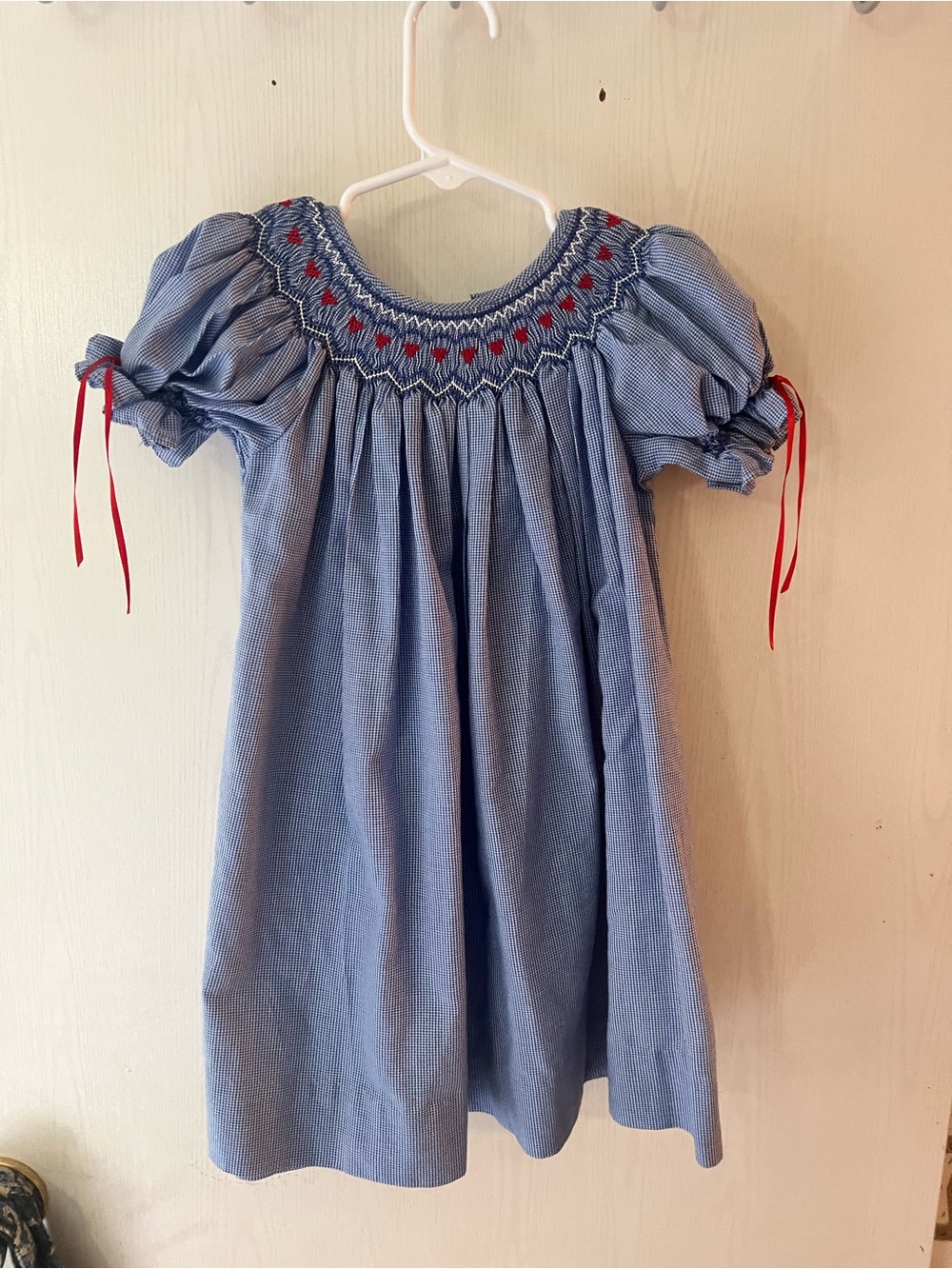 Vintage Hand-Smocked Dress